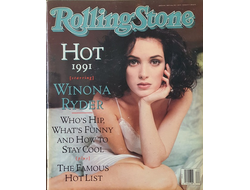 Rolling Stone Magazine Issue 604 Winona Rider Cover, Иностранные музыкальные журналы, Intpressshop