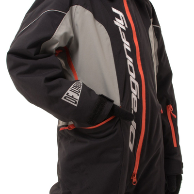 ЗИМНИЙ КОМБИНЕЗОН УТЕПЛЕННЫЙ DRAGONFLY TEENAGER GRAVITY Black-Gray