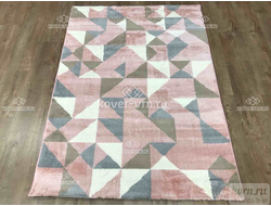 Ковер ROSTA 0B111A l.pink-l.pink / 1,2*1,7 м