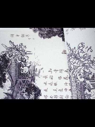 "Шао Линь" - интерьерная ткань для любителей Дальнего Востока