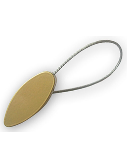 "Фиджи", пластиковый магнит с металлическим и кожаным тросиком