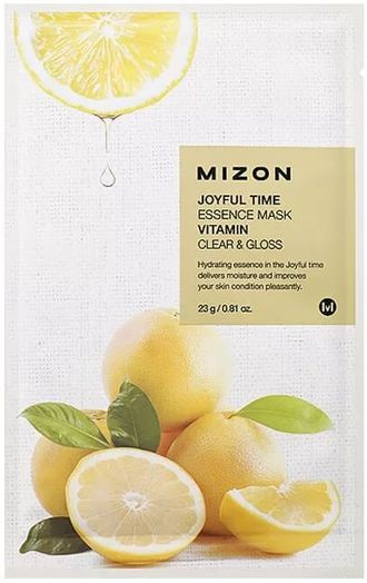 Маска тканевая с витамином С Joyful Time Essence Mask Vitamin C MIZON