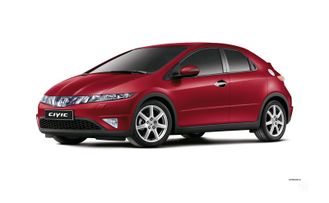 Коврики в салон Honda Civic 5d 2006-2012 г.в.