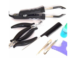 Средства и инструменты для наращивания волос
