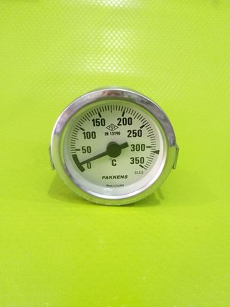 Термометр капиллярный PAKKENS Ø60мм от 0 до 350°С, длина капилляра 1 метр Артикул: ST-520