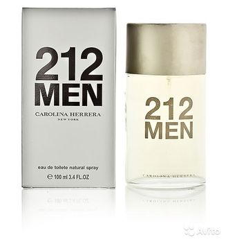 EDT 212 Men C. Herrera 100 ml