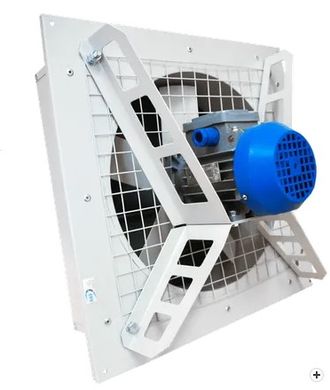 Вентилятор осевой ВО-7,1-380В с жалюзи