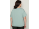 Женская футболка с коротким рукавом  Арт. 5878 (цвет ментол)   Размеры 52-70