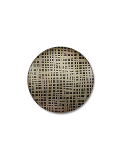 Темный металлический оттенок, темное золото. Круглые клипсы для штор российского производства