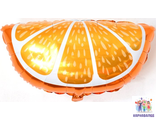 Шар 66 см фольга Апельсин ( шар + гелий + лента )
