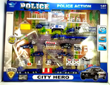 Игровой набор машинок &quot;Полицейский участок&quot; оптом (50 элементов)