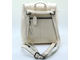 Кожаный женский рюкзак-трансформер Business L слоновая кость