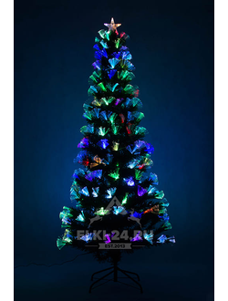 Искусственная светодиодная оптоволоконная елка Аннет 180 см