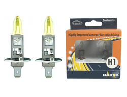 Лампа NARVA H1 Contrast+ 12V 55W к-кт 2 шт в пласт. уп.