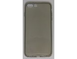 Защитная крышка силиконовая iPhone 7 Plus, прозрачная черная