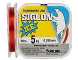 Леска зимняя &quot;Sunline Siglon Ice Red&quot;, 50м / 0,104мм
