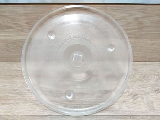 Тарелка D280 мм для микроволновой печи с квадратной выемкой под коплер. Артикул: SVCH073