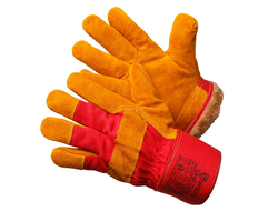 Утепленные улучшенные спилковые комбинированные перчатки Ural Zima 11(XXL)
