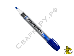 Маркер-краска промышленный Markal Paint-Riter+ HP синий 2-4мм