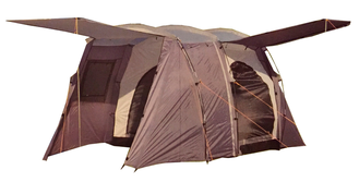 Палатка кемпинговая четырехместная с 2 входами LANYU LY-1904