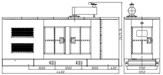 WPG412.5L8 300 кВт