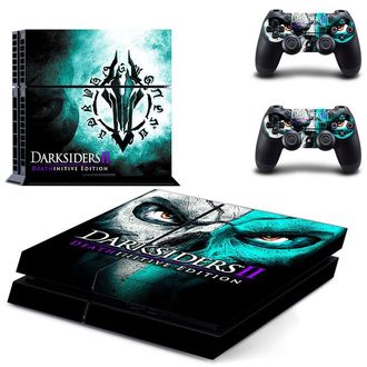 Виниловые наклейки для PS4 и джойстиков (Darksiders II)