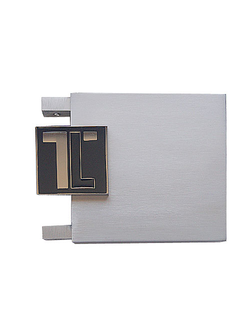 Logo, 16*80 мм. Наконечники для карнизов Top Line