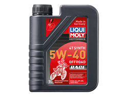 Масло моторное Liqui Moly Motorbike 4T Synth 5W-40 Offroad Race (Cинтетическое) - 1 Л (3018)