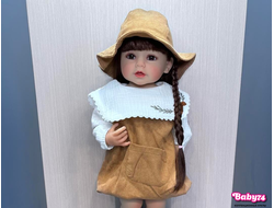 Кукла реборн — девочка  "Лера" 55 см