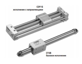 Пневмоцилиндр бесштоковый CY