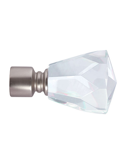 "Кристалл", наконечник для кованых карнизов. 16 мм