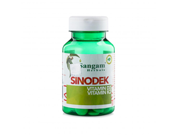 SINODEK (СИНОДЕК) Комплекс витаминов Д3 + К2  60 таб.* 750 мг, Sangam Herbals