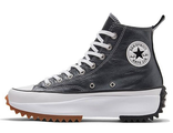 Converse Run Star Hike Metallic Classics High Top кожаные черные