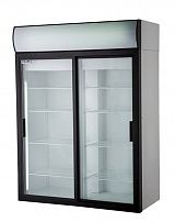 Холодильный шкаф со стеклянными дверьми (Polair) Standart. Модели: DM110Sd-S DM114Sd-S