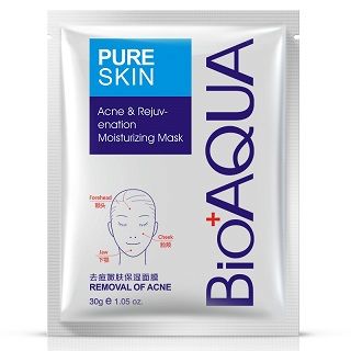 BIOAQUA Маска-муляж для лица от Анти Акне Pure Skin, 30 гр, 780733