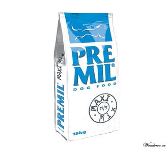 Premil Mix Maxiline Премил Микс максилайн корм для собак всех пород, с мясом курицы, свинины и говядины 15 кг