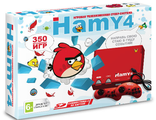 Сега-8 bit из 90-х &quot;Hamy 4&quot; (350-in-1) Angry Birds Red