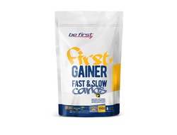 (Be First) First Gainer Fast & Slow Carbs - (1 кг) - (карамель)