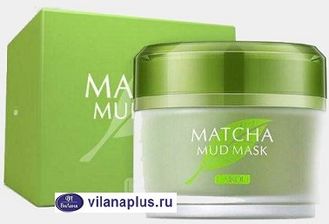 LAIKOU Маска для лица с Чаем матча и зеленой Глиной, 85 г. 080785