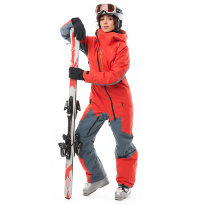 Комбинезон DRAGONFLY Gravity 2.0 WOMAN RED-GRAY850250-25-293