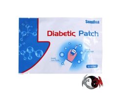 Пластырь «Diabetic Patch» от сахарного диабета 6шт. Cпособствует снижению сахара в крови, повышает способность клеток усваивать и использовать глюкозу, облегчает неблагоприятные симптомы при инсулинозависимом сахарном диабете.