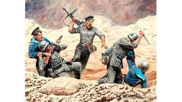 Морские пехотинцы в рукопашной (картина)