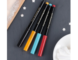 Набор маркеров для украшения десертов, 17×6×1 см, 4 шт, разноцветные