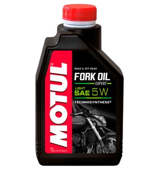 Масло гидравлическое MOTUL Fork Oil Expert light 5W полусинтетическое 1 л.