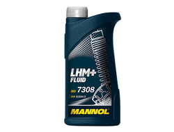Жидкость для ГУР MANNOL Hydraulik  LHM+ Fluid минеральное 1 л.