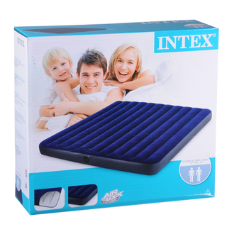 Надувной матрас Intex (183x203x22см) Classic Downy KING