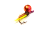 Мухо мормышка с мушкой Дробинка № 22 цвет 06. вес.0.42gr.15mm. d-3.5mm.