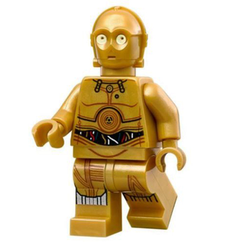 Минифигурка «Протокольного Дроида C–3PO» из Промо–Набора Lego # 851000