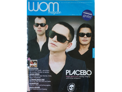 WOM Journal Magazine March 2006 Placebo, Adam Green, Иностранные музыкальные журналы, Intpressshop