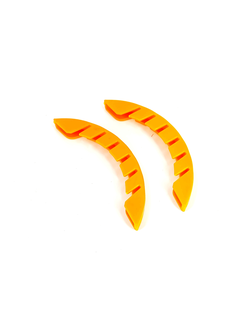 Бампер для горных лыж универсальный оранжевый